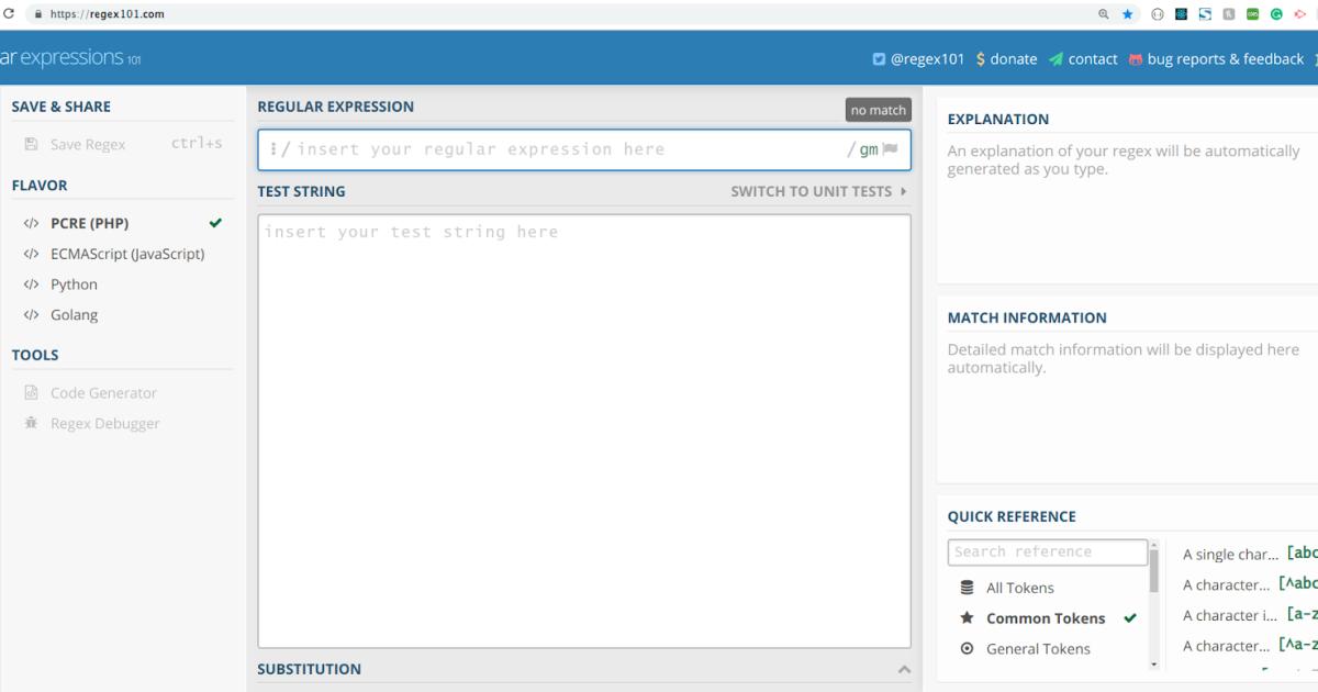công cụ kiểm tra regex